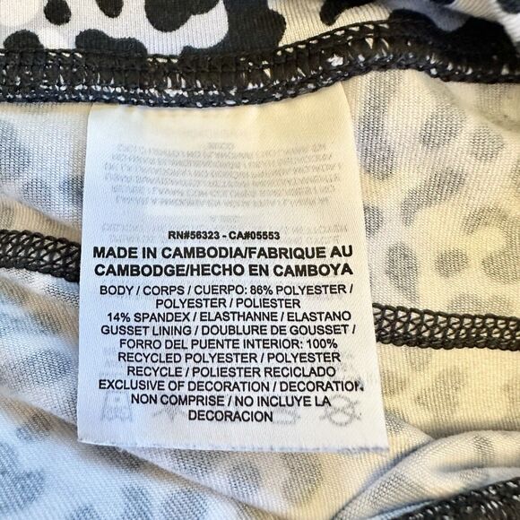 Nike Dri Fit Snow Leapard Tight 3/4 Length Leggings Small - Picture 8 of 9